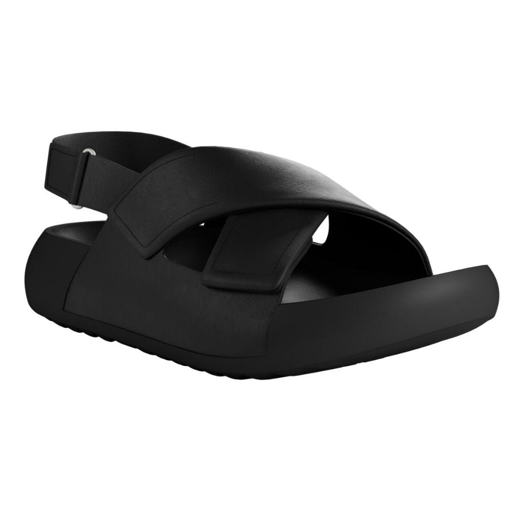 Cozmo Platform Sandal - Black