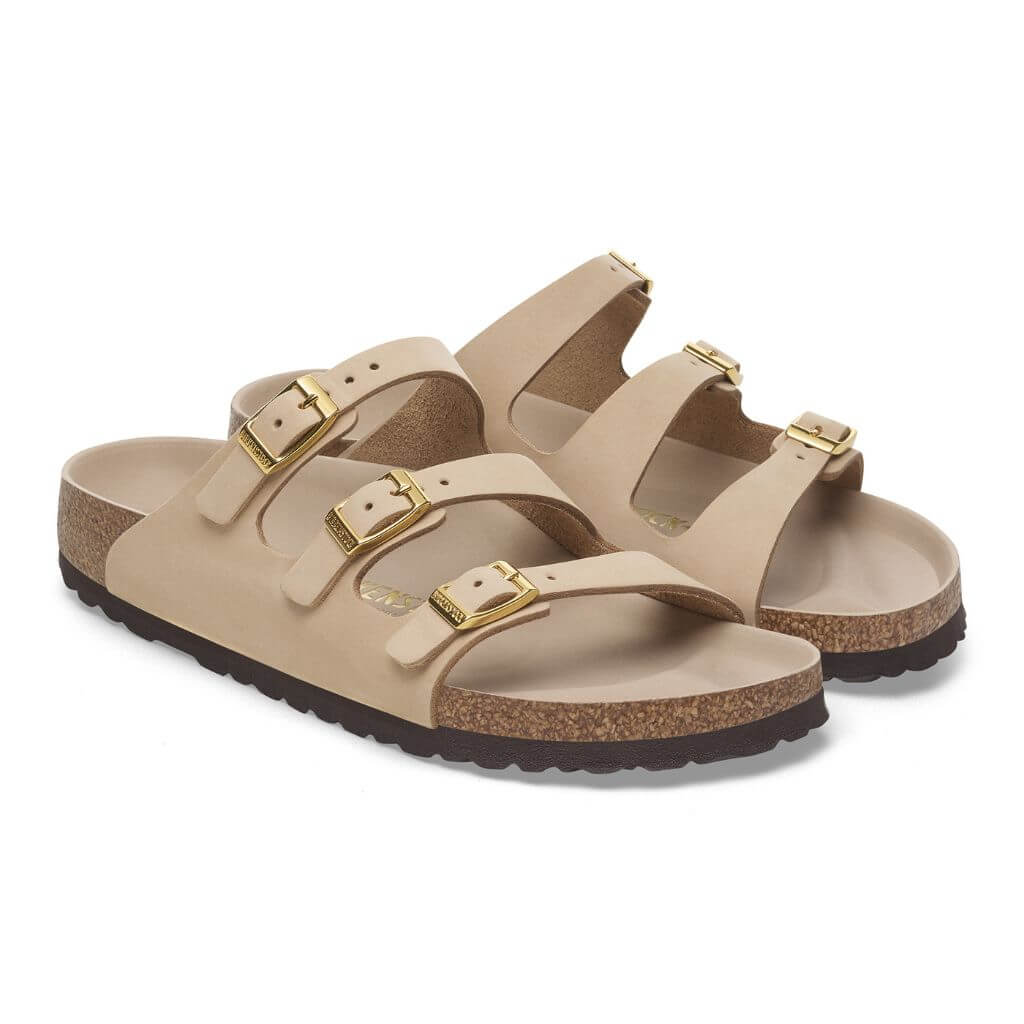 Florida Leather Nubuck Semi Exquisite in Sandcastle