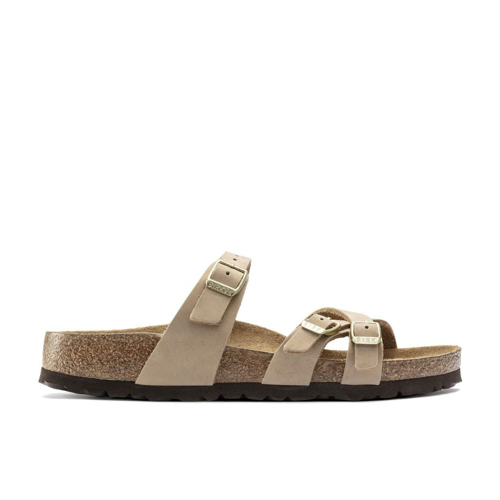 Franca Nubuck Leather Soft Footbed - Sandcastle