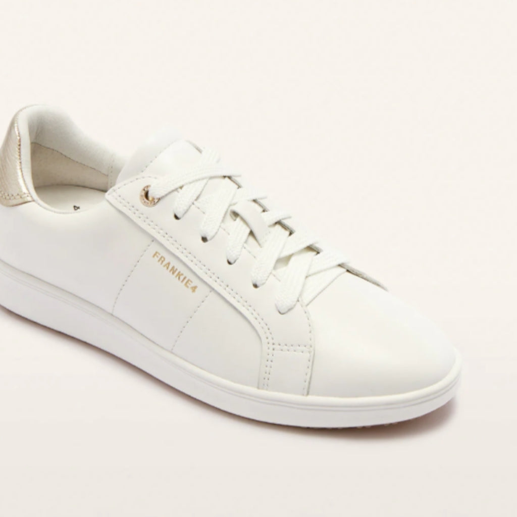 Jackie V - White/Gold Grain