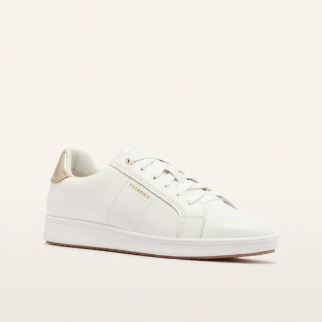 Jackie V - White/Gold Grain