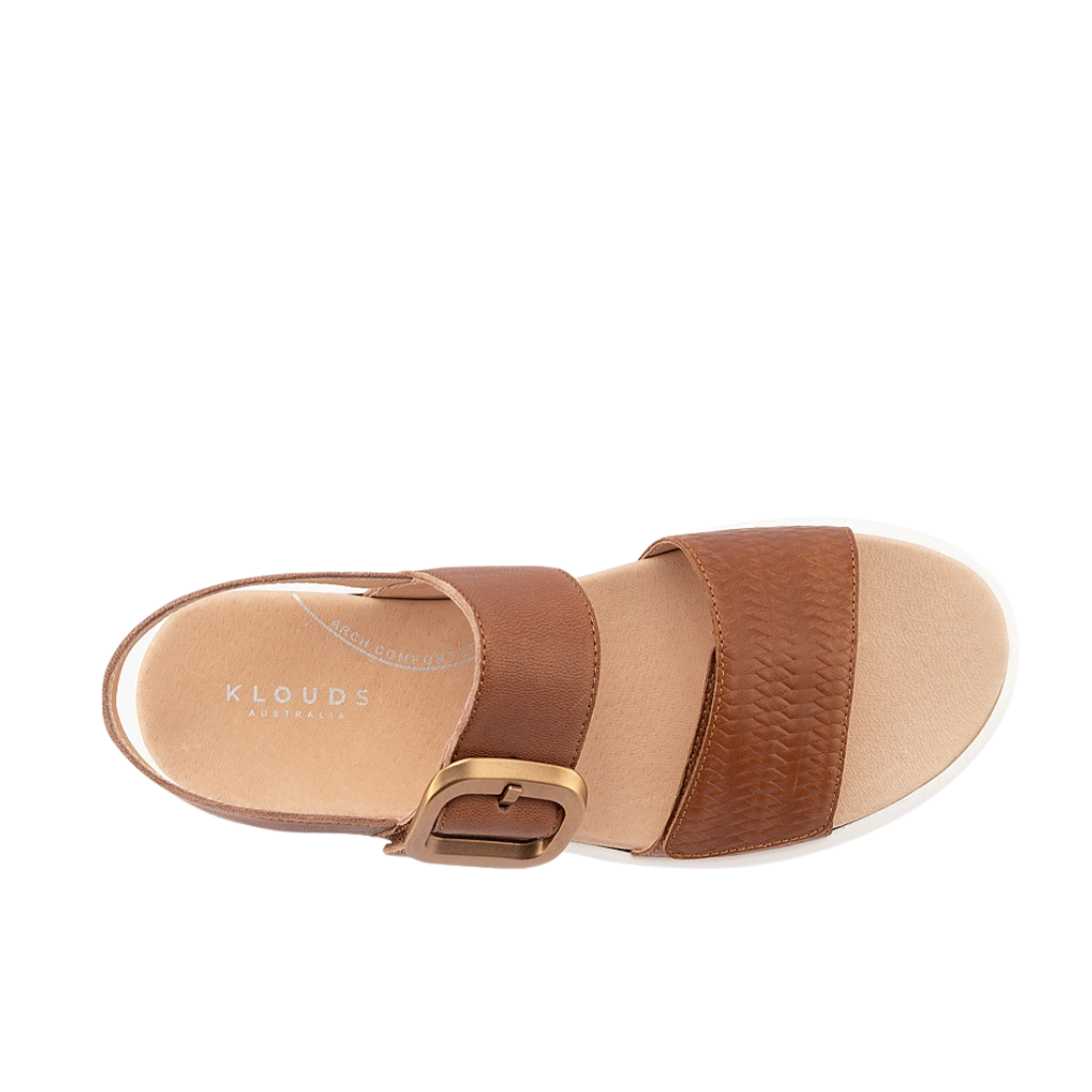 Isla - Caramel Embossed