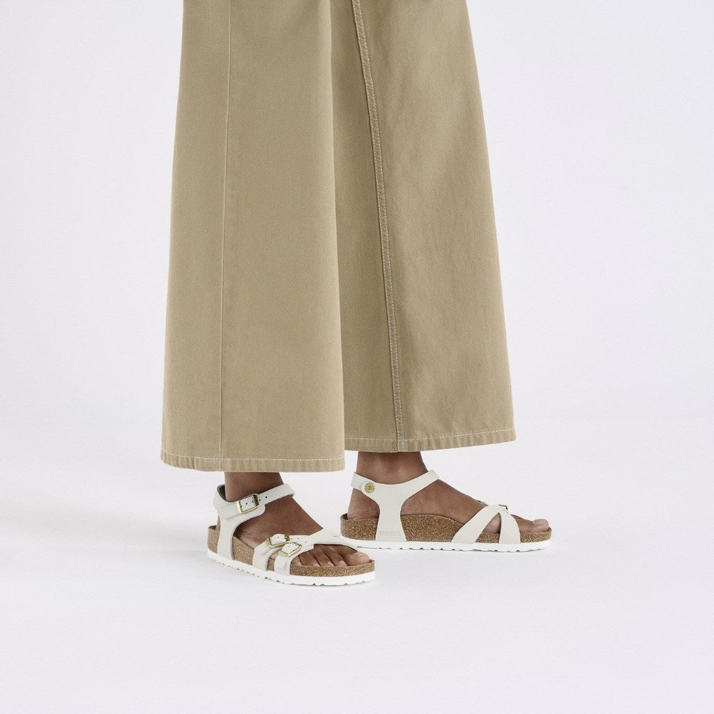 Kumba Nubuck Leather - Antique White