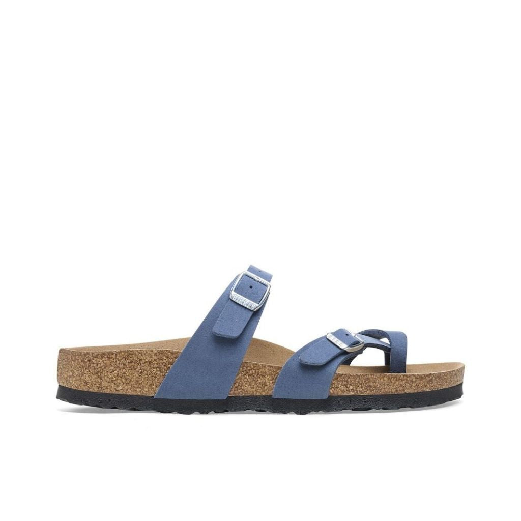 Birkenstock Mayari Vegan BirkiBuc Elemental Blue