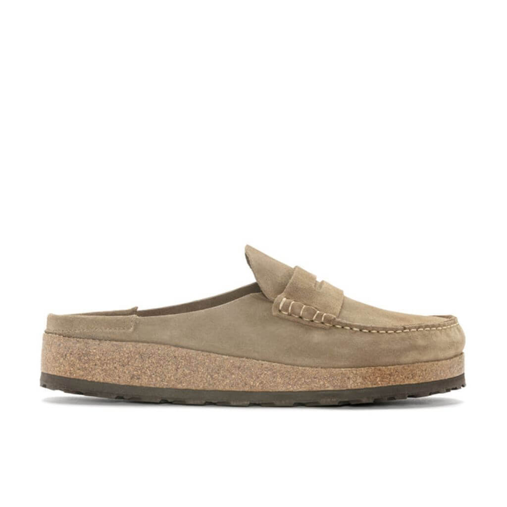 Birkenstock Naples Soft Footbed in Taupe