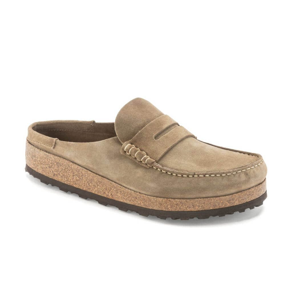 Birkenstock Naples Soft Footbed in Taupe