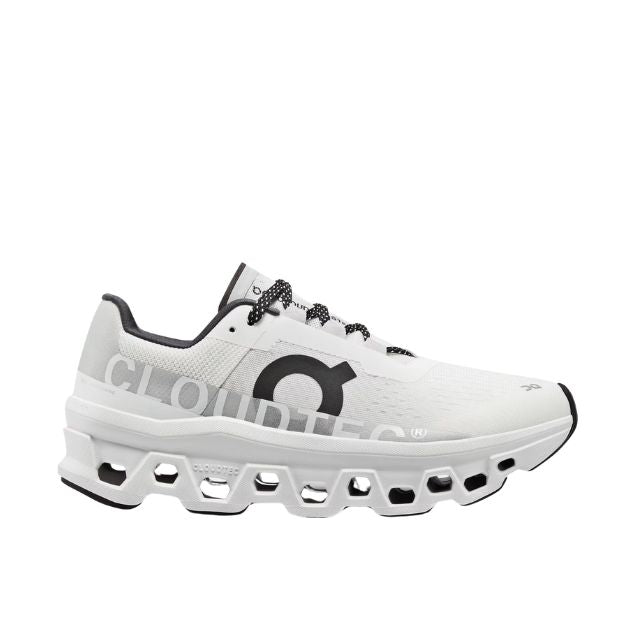 On CloudMonster Undyed WHite/White SIde View