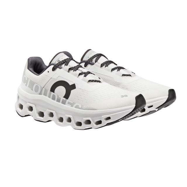 On CloudMonster Undyed WHite/White SIde View