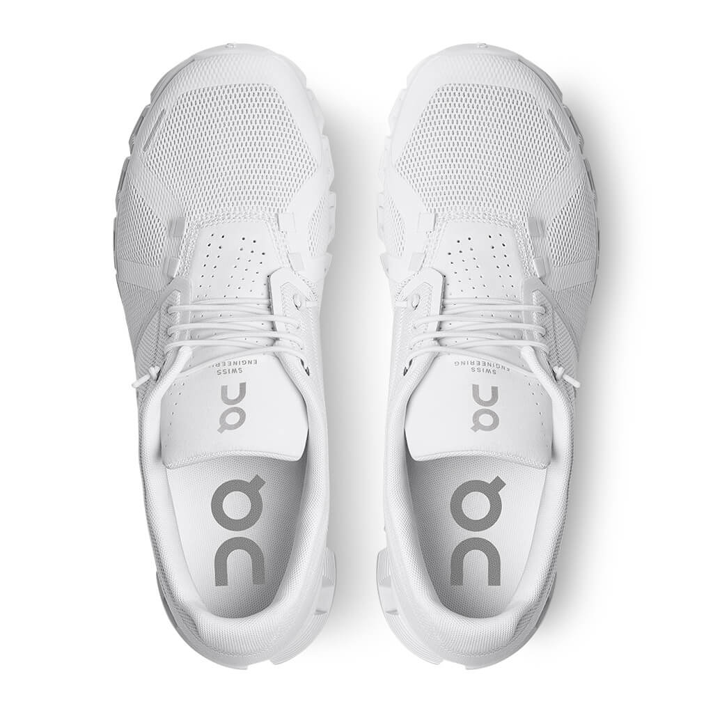 On Running Cloud 5.0 Lace - Undyed All White | Footgear