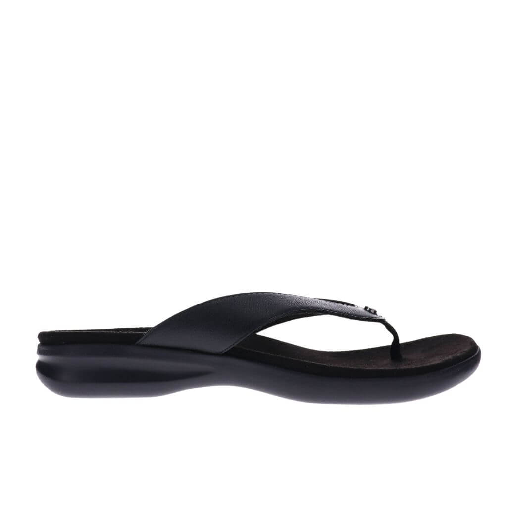 Newport thong black Side View