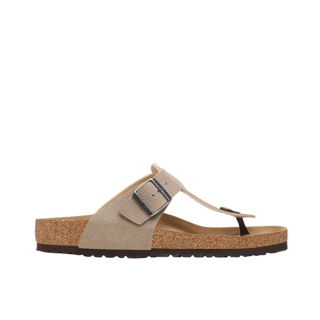 Birkenstock Safaga Vegan BirkiBuc Espresso/Grey Taupe
