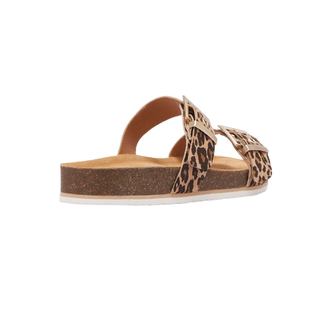 Sandy III - Camel Leopard Print