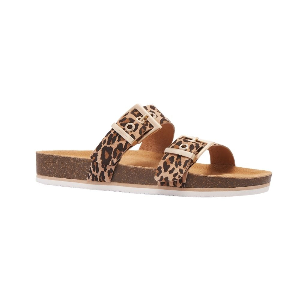 Sandy III - Camel Leopard Print