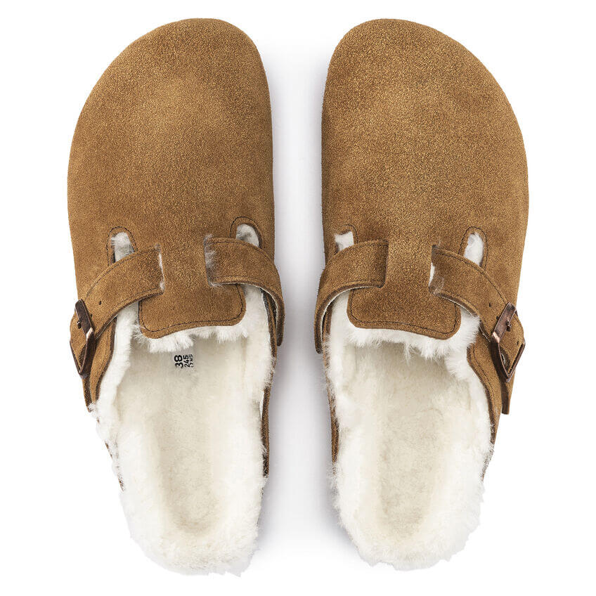 Boston Leather Shearling Narrow - Mink