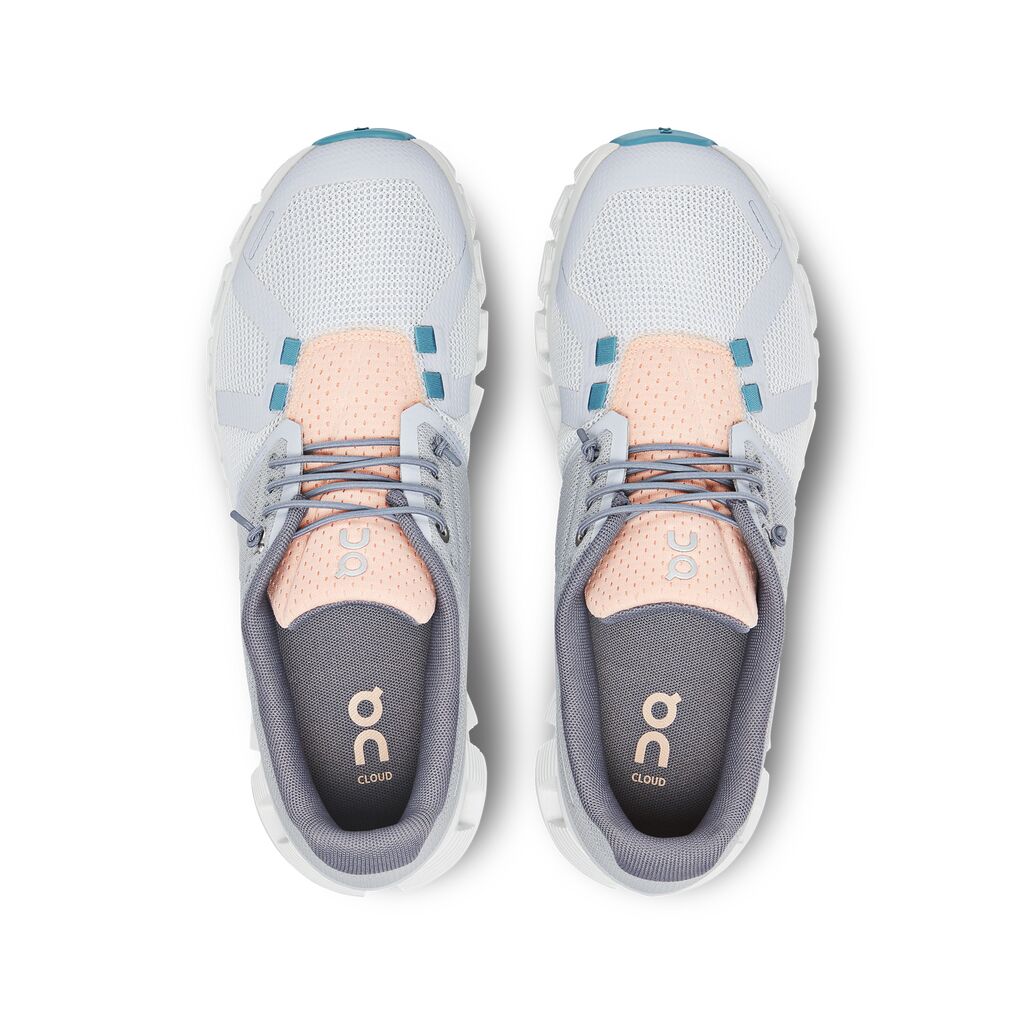 ON Running Cloud 5.0 Push Lace - Glacier/Undyed White | Footgear
