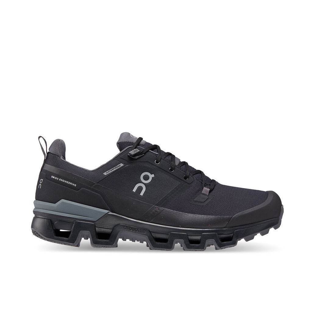 On Running Cloudwander Waterproof Lace - Black/Eclipse | Footgear