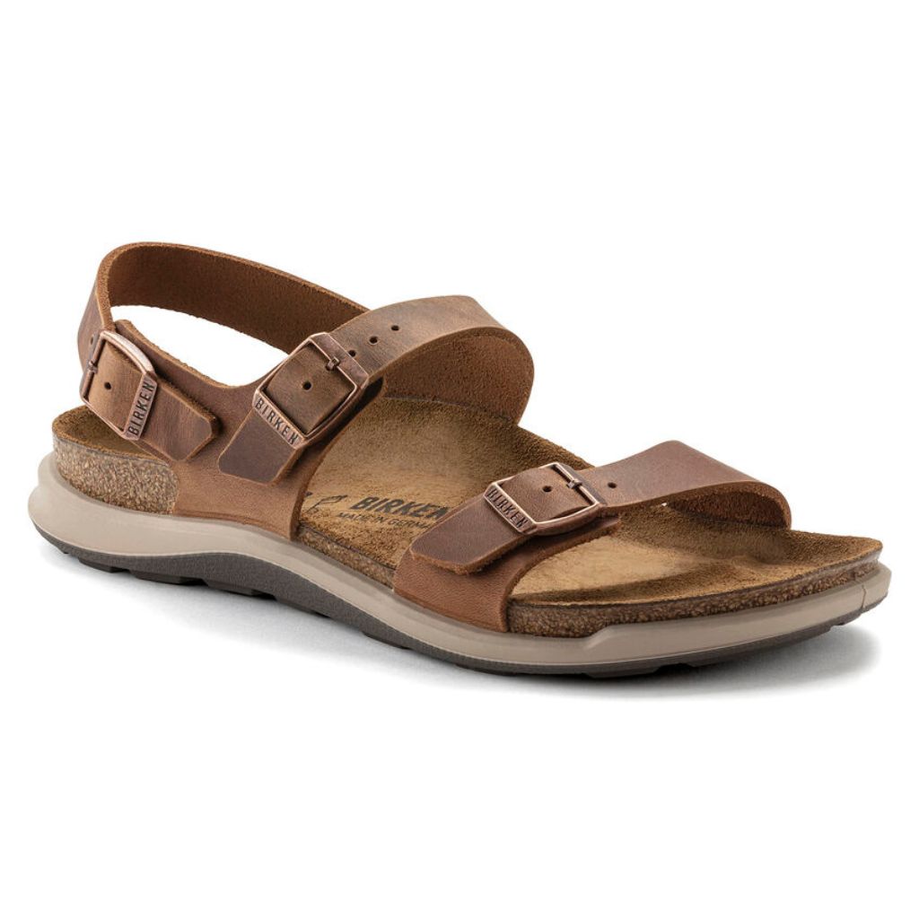 Birkenstock Sonora Leather Cross Town - Ginger Brown | Footgear