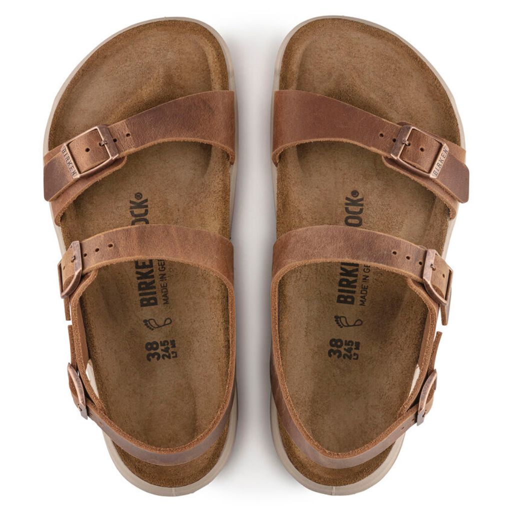 Birkenstock Sonora Leather Cross Town - Ginger Brown | FootgearBirkenstock Sonora Leather Cross Town - Ginger Brown | Footgear