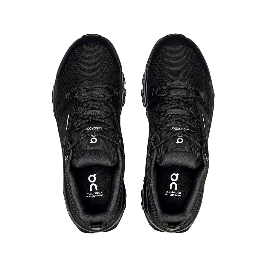 Womens Cloudrock Low Waterproof Lace - Black/Blac