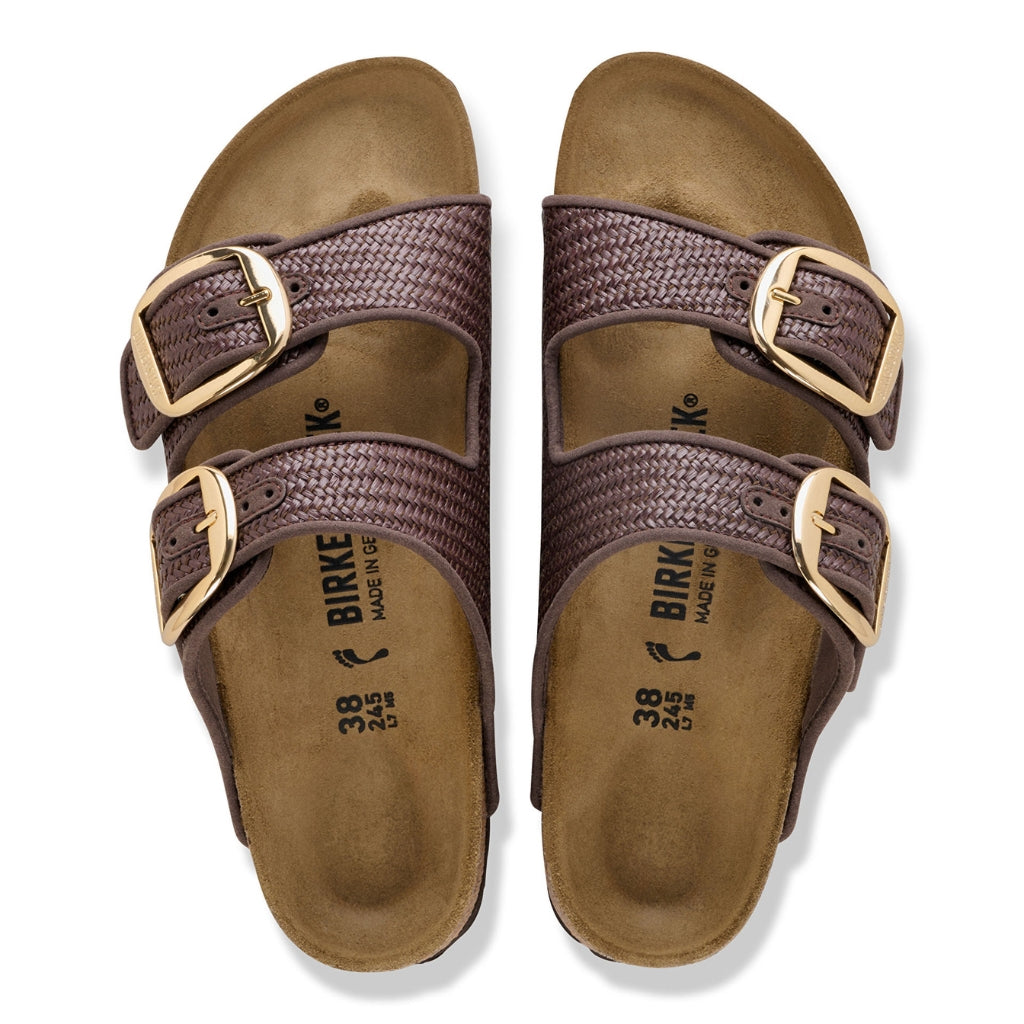 Birkenstock Arizona Big Buckle Raffia - Carafe Textile - 1031416