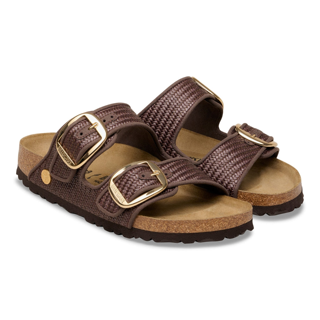 Birkenstock Arizona Big Buckle Raffia - Carafe Textile - 1031416