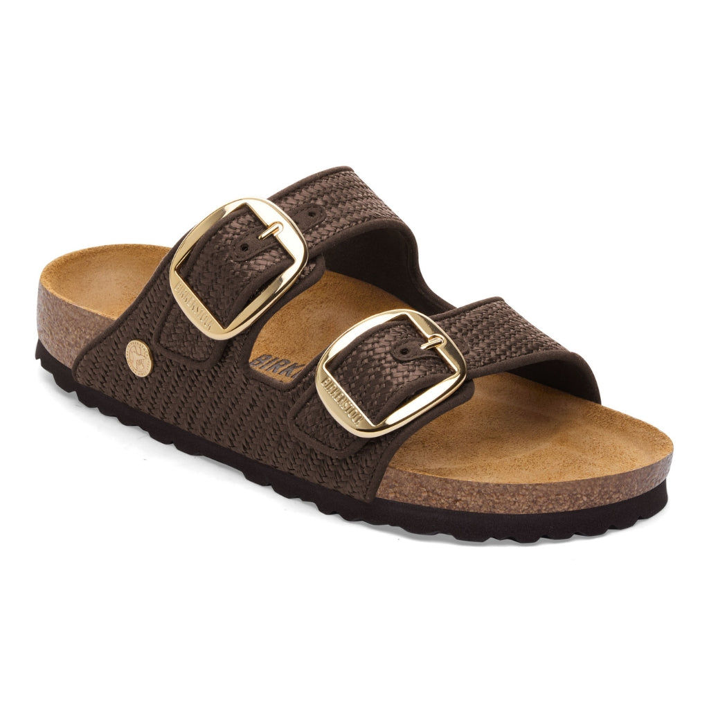 Birkenstock Arizona Big Buckle Raffia - Carafe Textile - 1031416