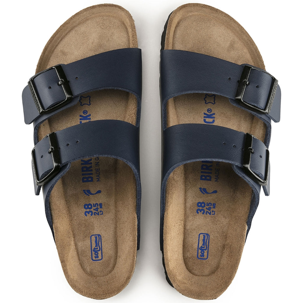 Arizona Birko Flor Soft Footbed - Blue