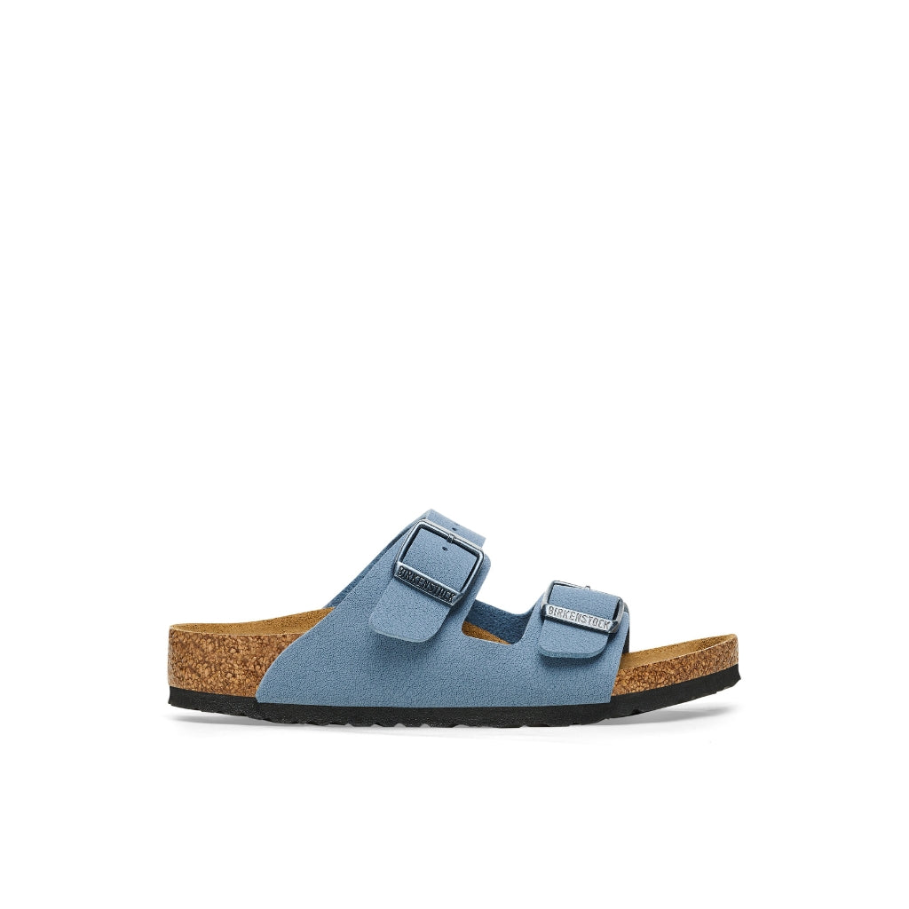Birkenstock Arizona BirkiBuc Childrens - Elemental Blue - 1026395