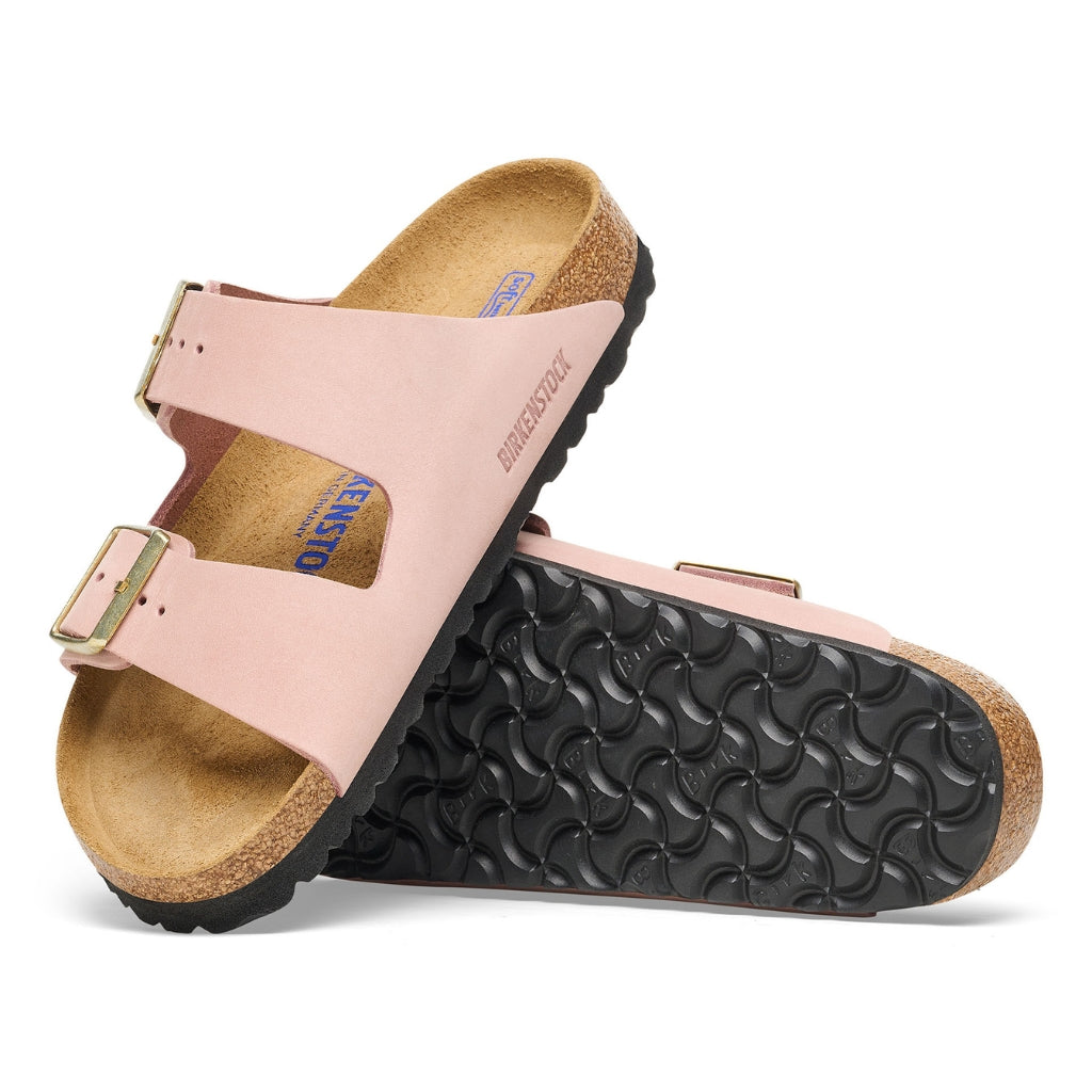 Arizona Nubuck Soft Footbed Narrow - Soft Pink