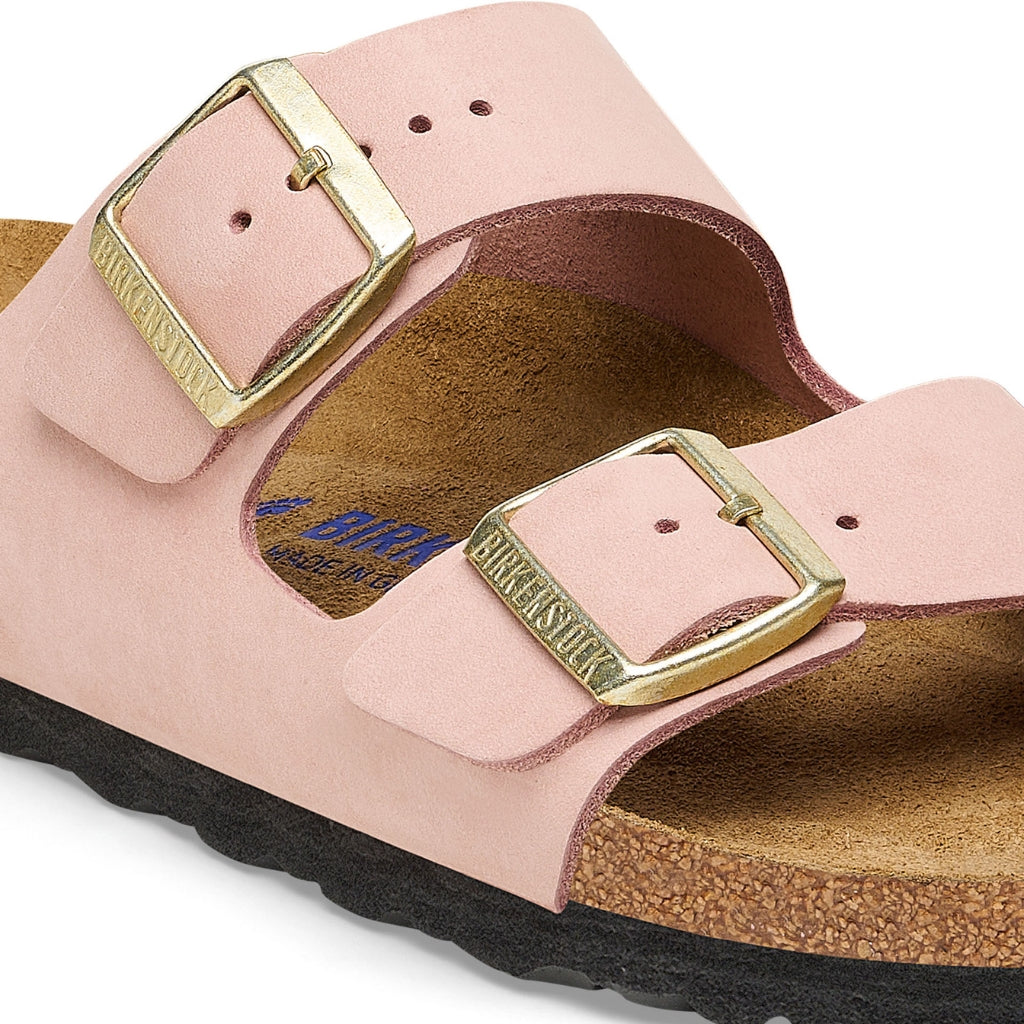 Arizona Nubuck Soft Footbed Narrow - Soft Pink