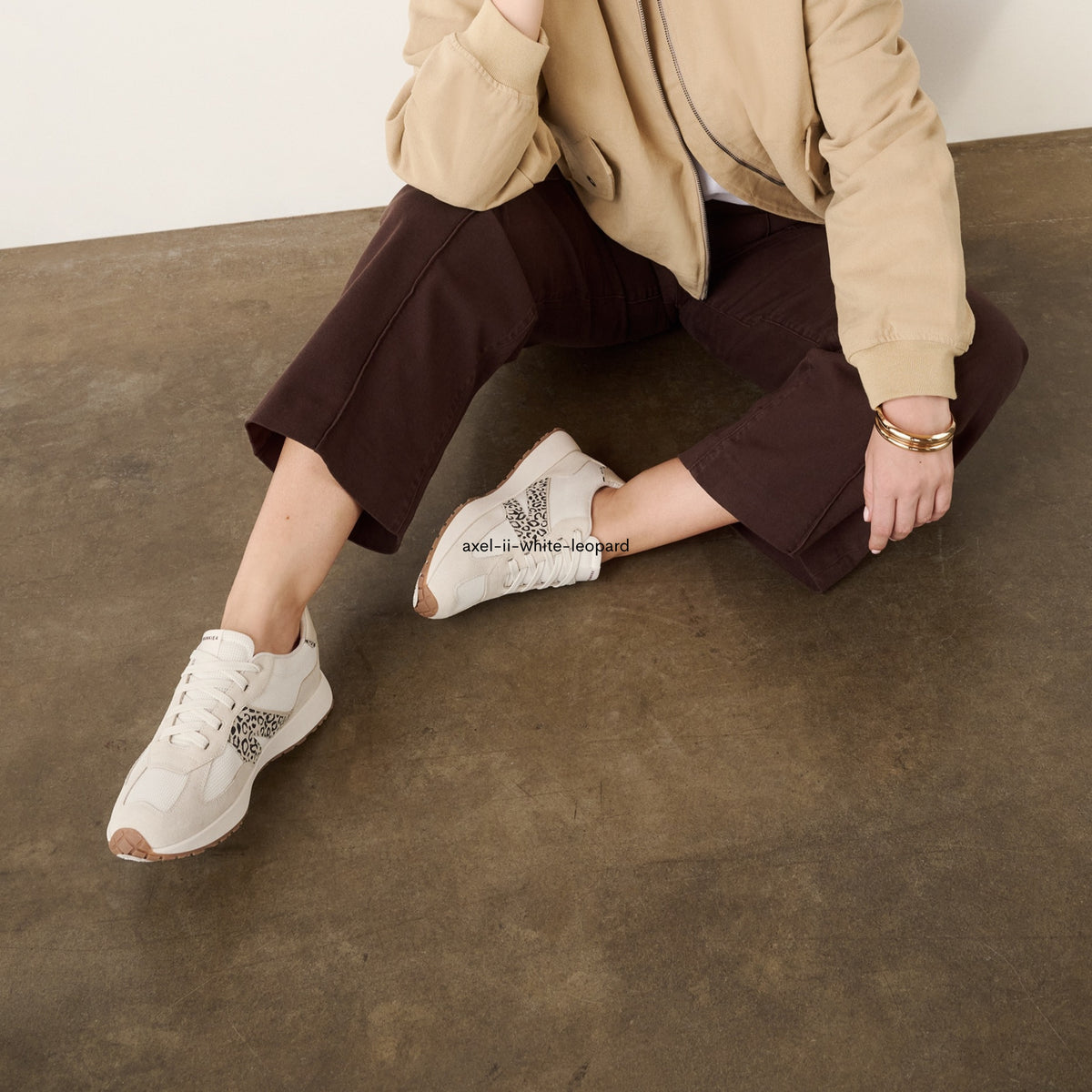 Axel II - White/Leopard