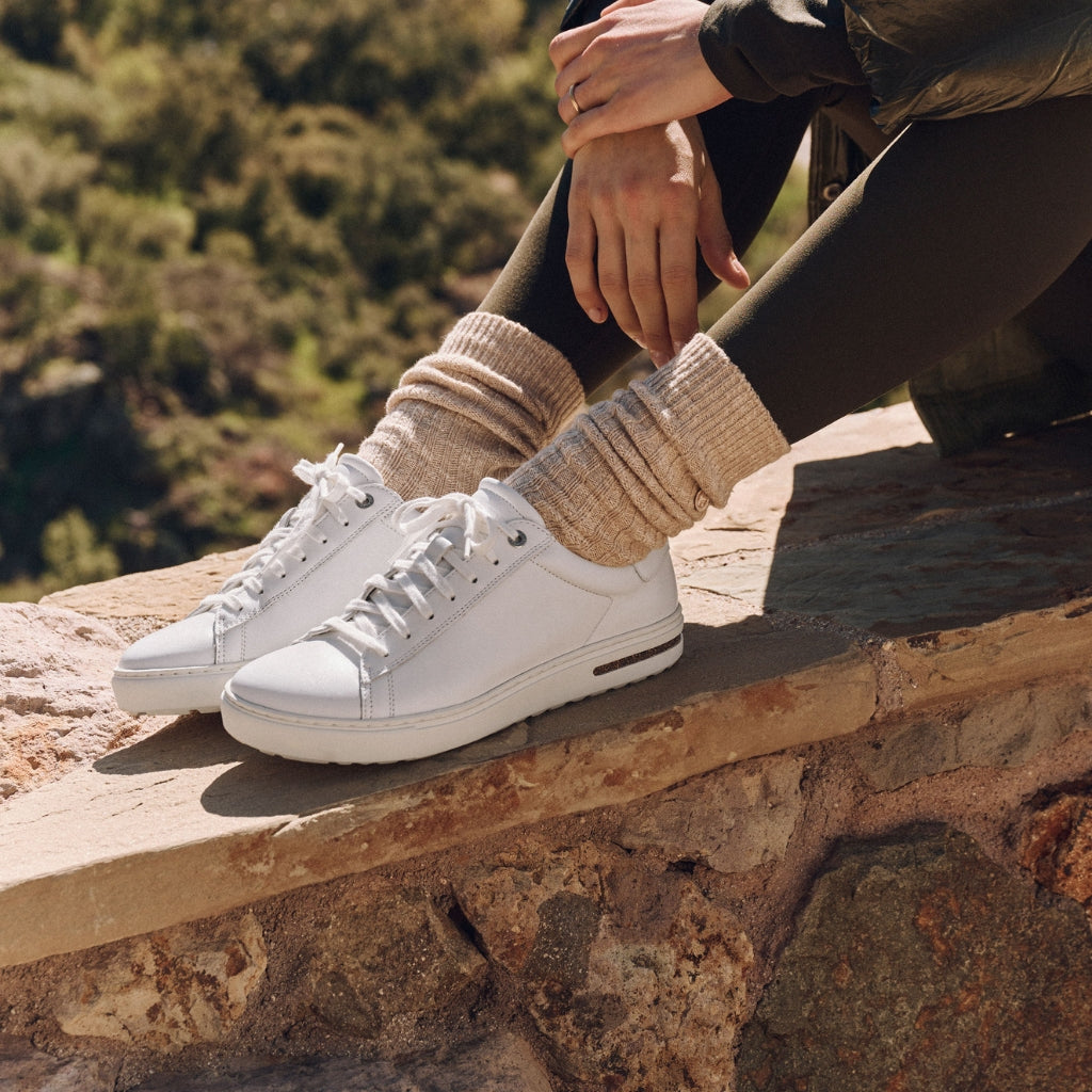 Bend Low Lace Leather - White