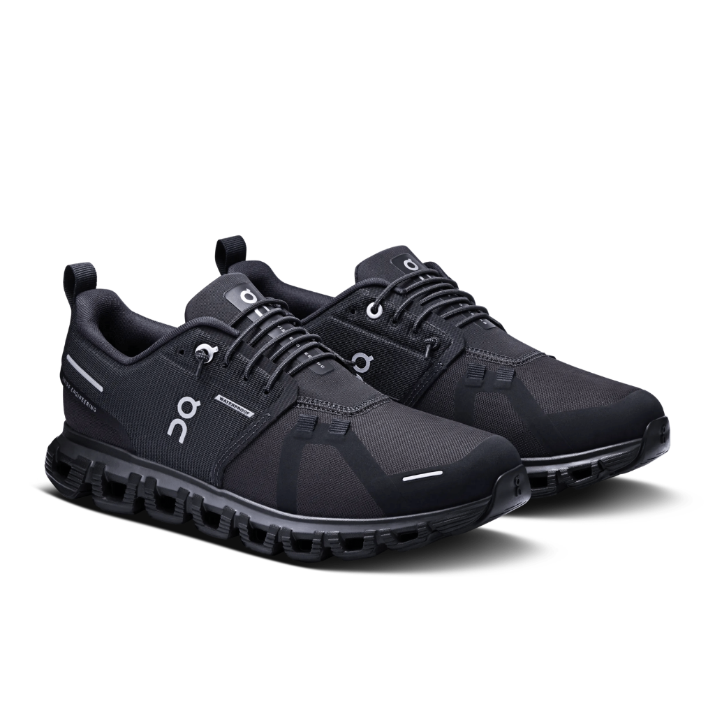 Womens Cloud 6 Waterproof - Black/Black
