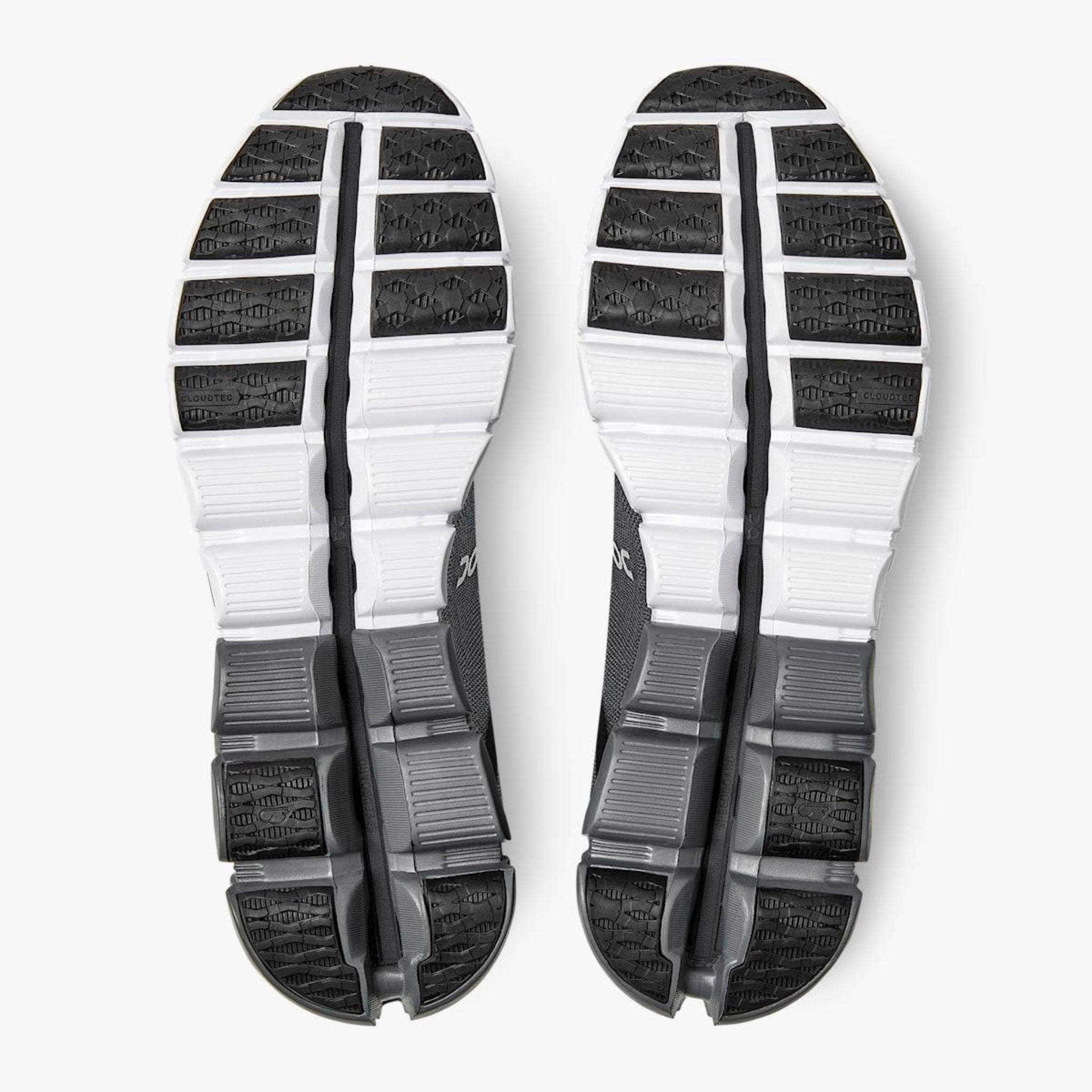 Mens Cloudflow Lace - Black/Asphalt