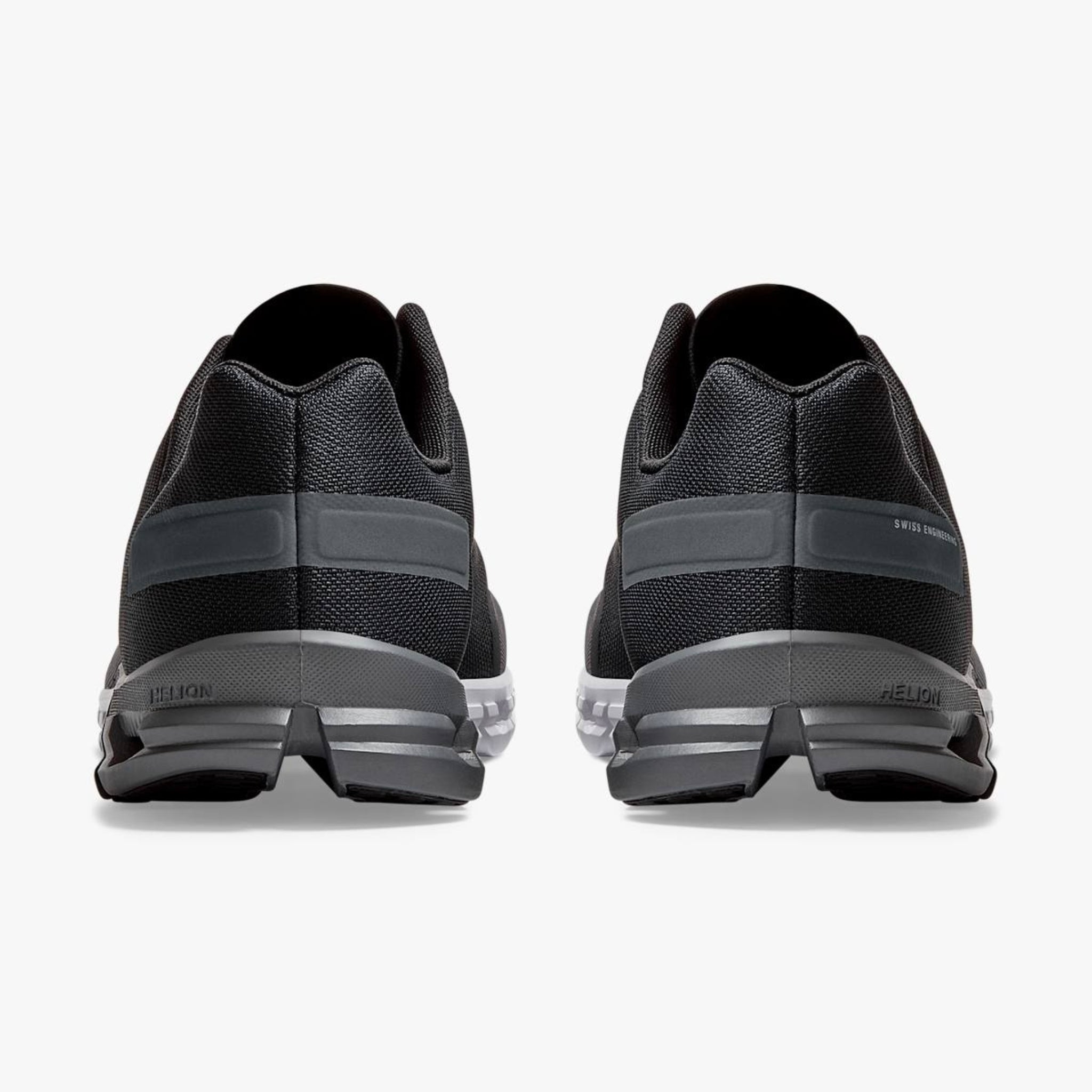 Mens Cloudflow Lace - Black/Asphalt