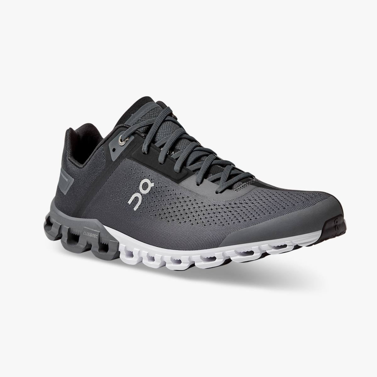 Mens Cloudflow Lace - Black/Asphalt