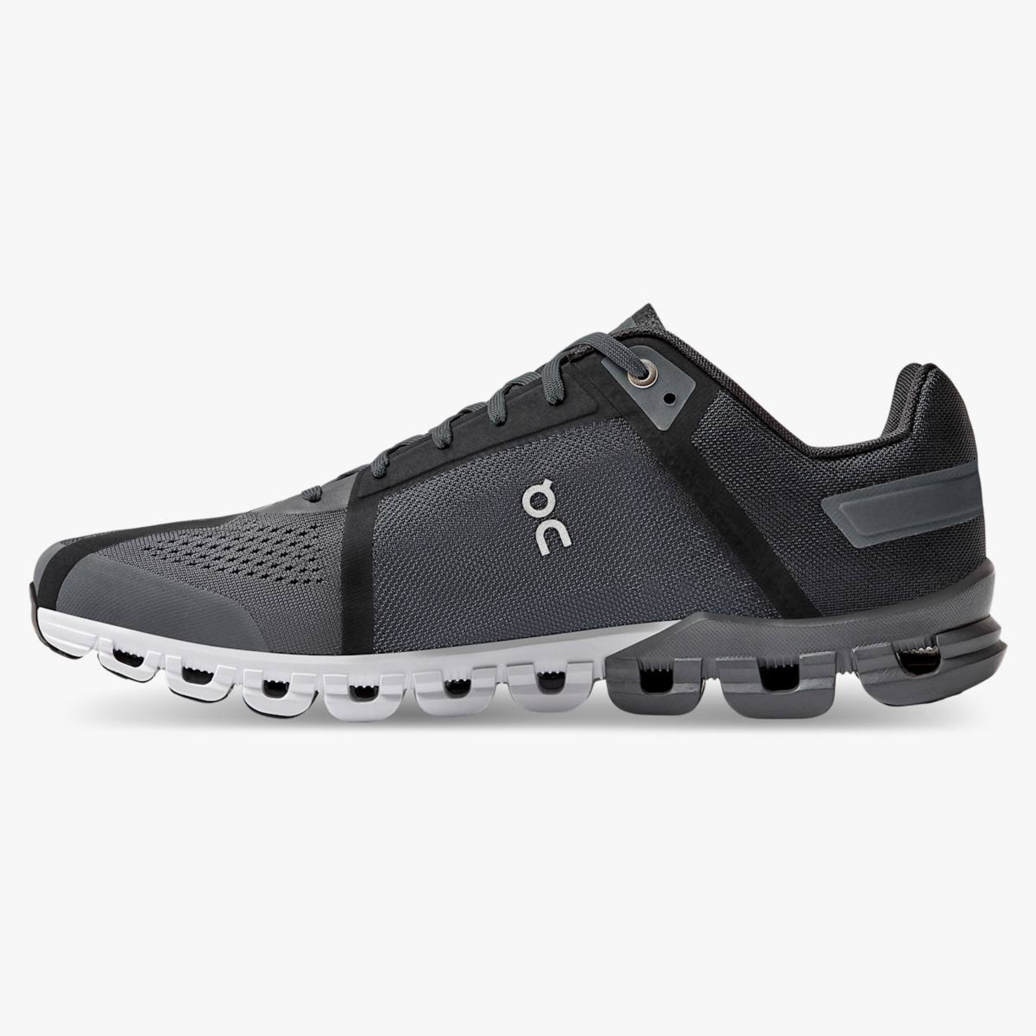 Mens Cloudflow Lace - Black/Asphalt