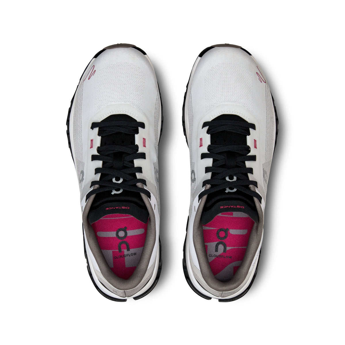 Mens Cloudflow Distance - White/Black