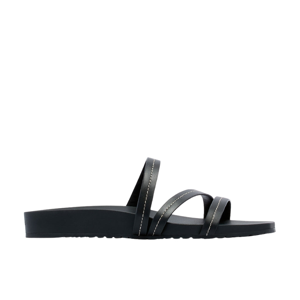 Frankie4 Womens Cove Beach Slide - Black - Cove-BLK