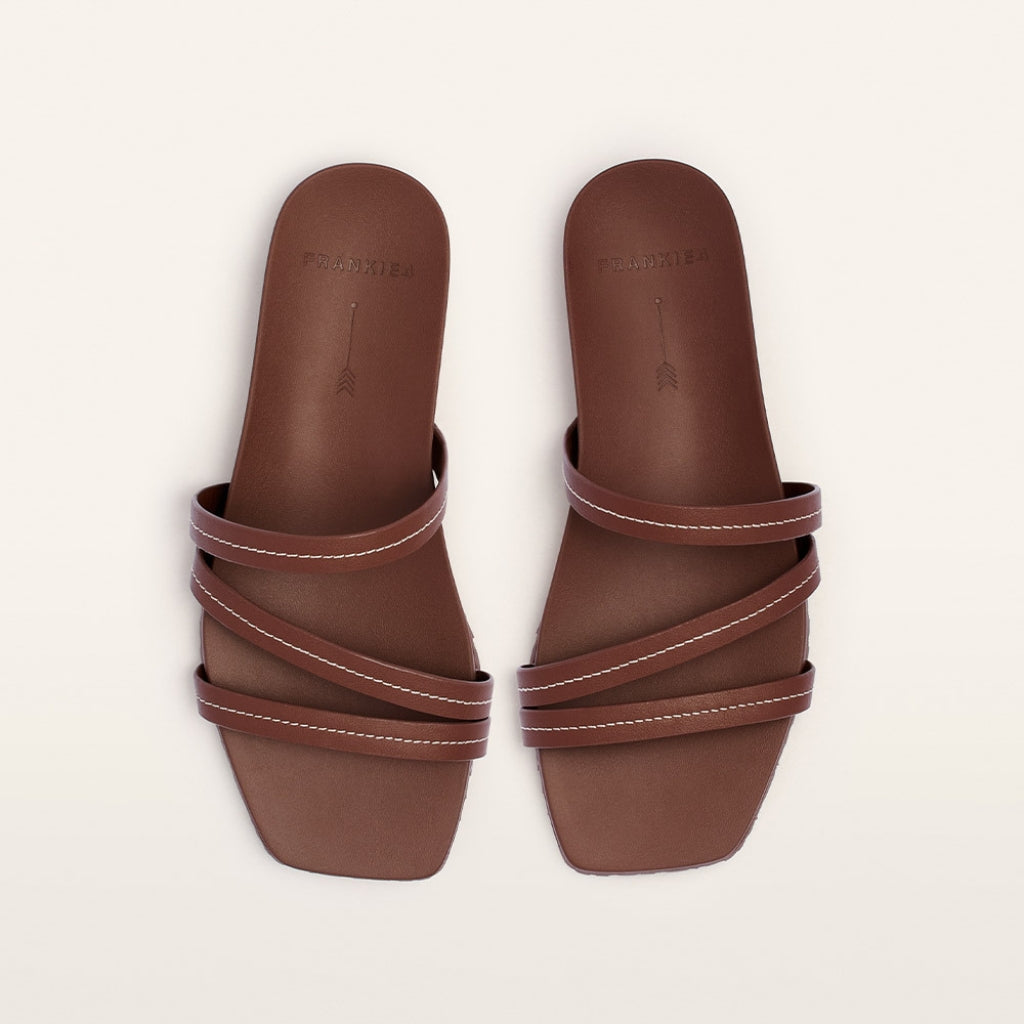 Frankie4 Womens Cove Beach Slide - Deep Tan - Cove-DEEPTAN