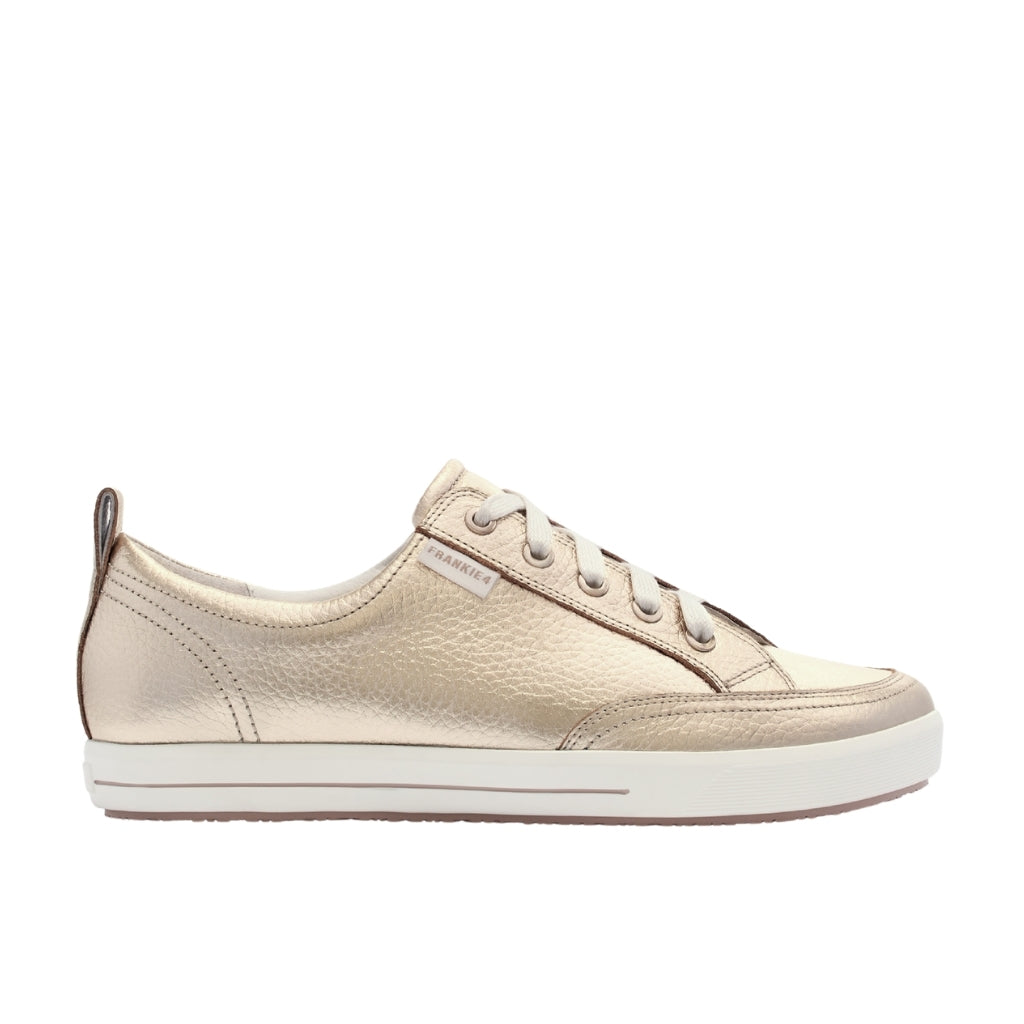 Ellie V - White Gold Tumbled