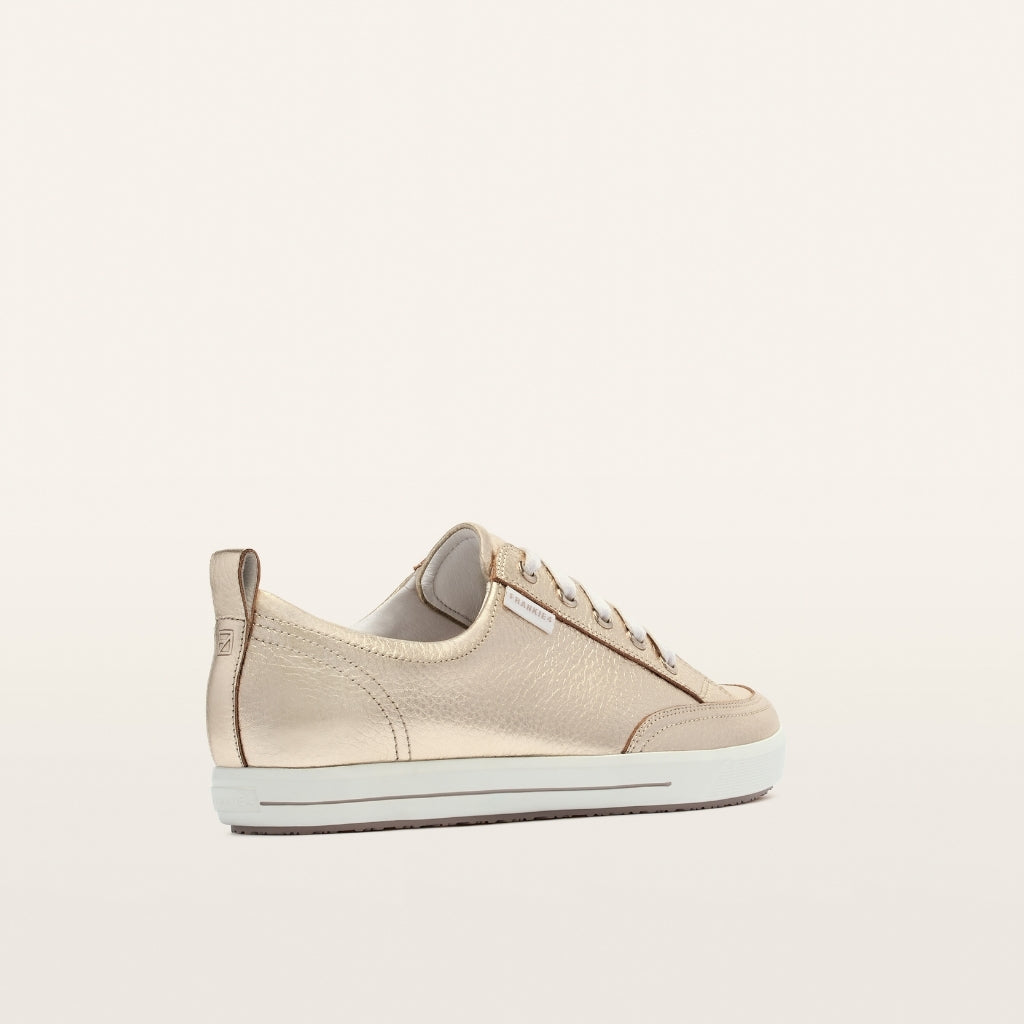 Ellie V - White Gold Tumbled