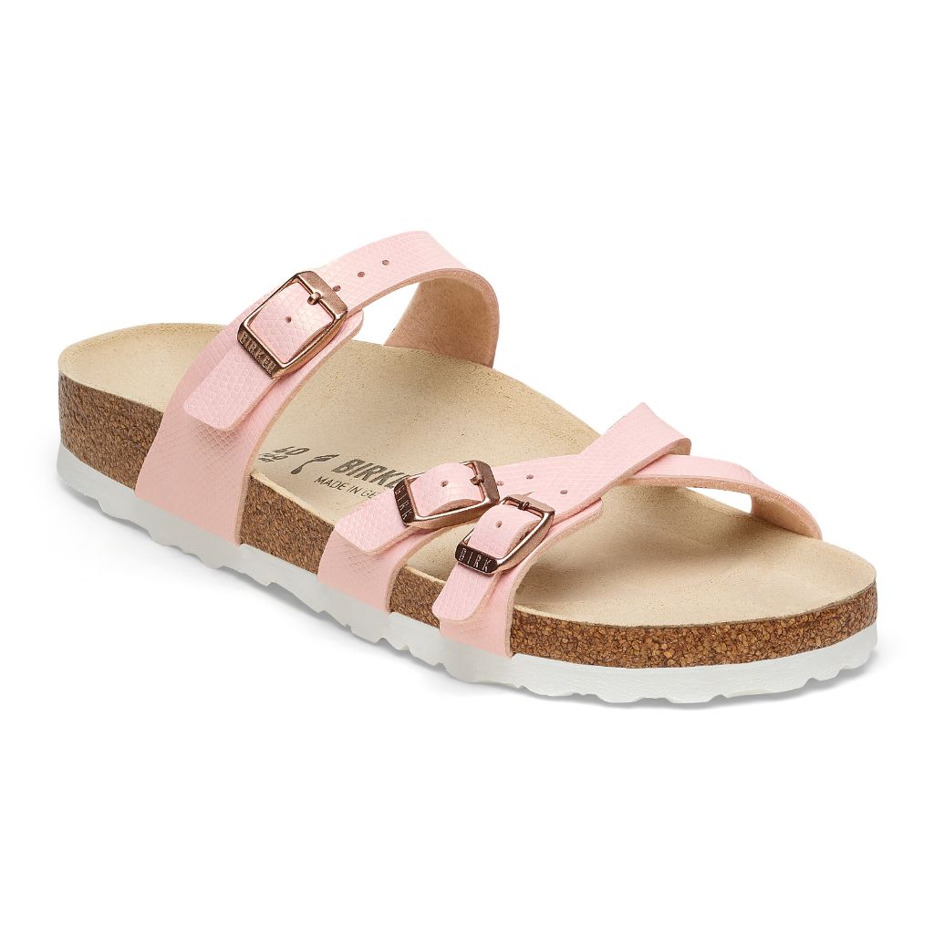 Franca Birko Flor Shiny Embossed - Light Rose