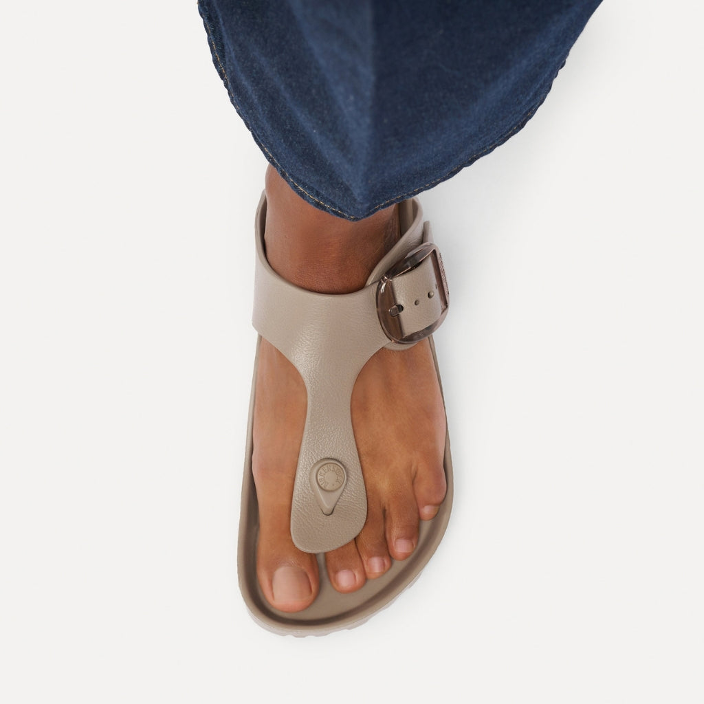 Gizeh EVA Big Buckle - Grey Taupe