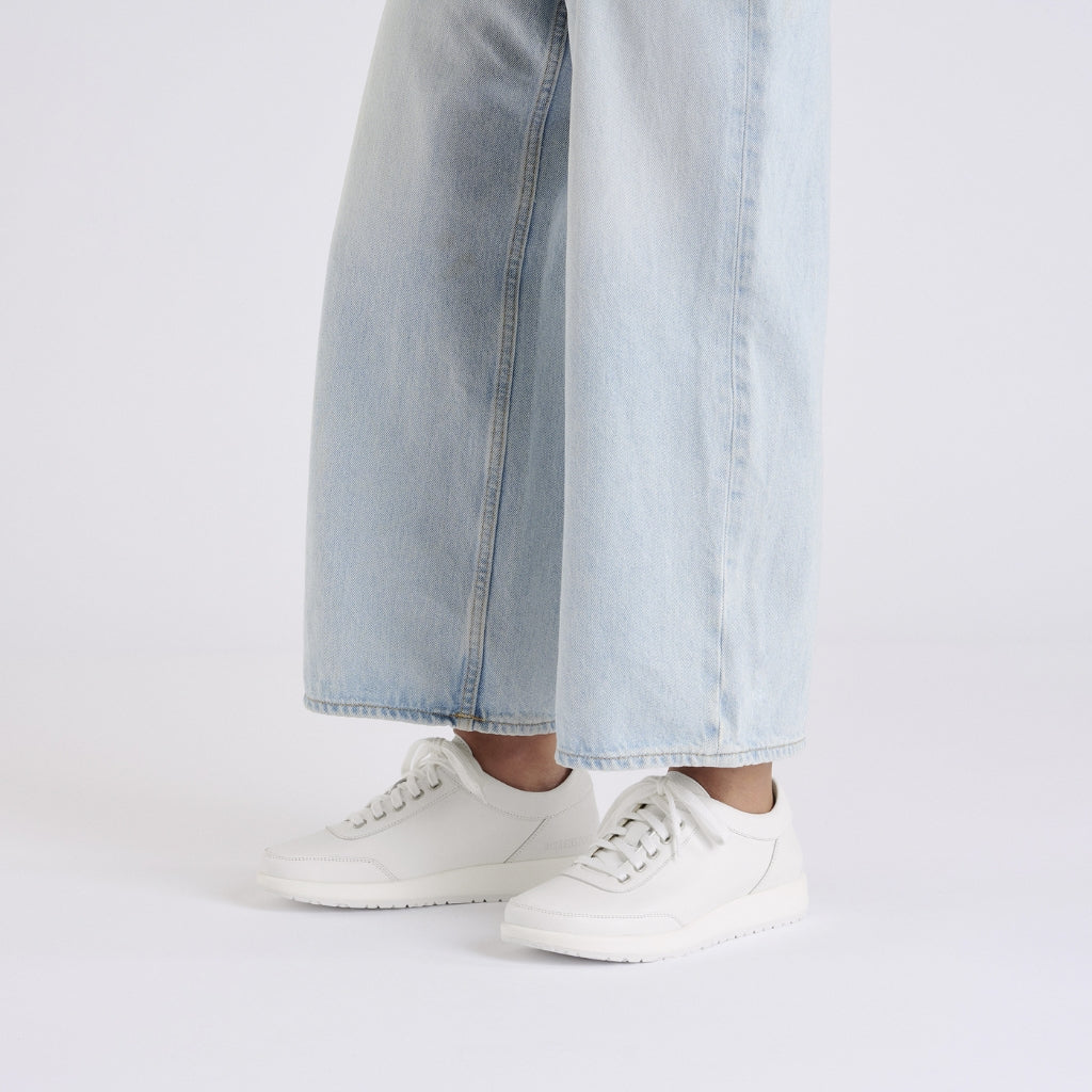 Honnef City Lace Leather - White