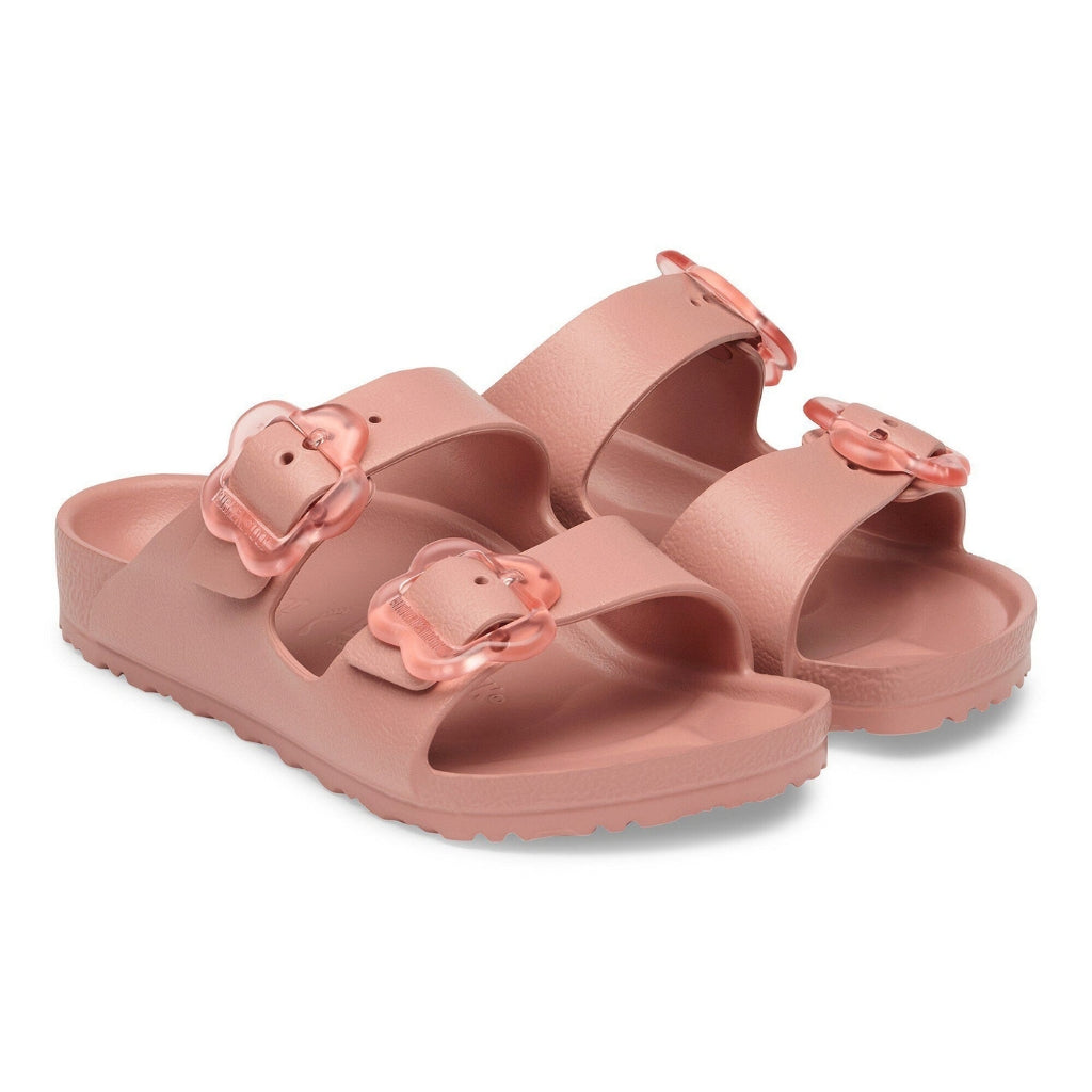 Arizona EVA Flower Buckle Kids Narrow - Pink Clay