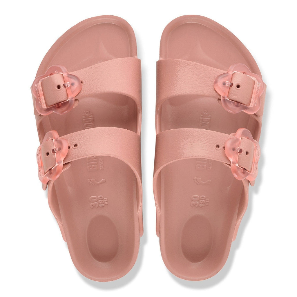 Arizona EVA Flower Buckle Kids Narrow - Pink Clay