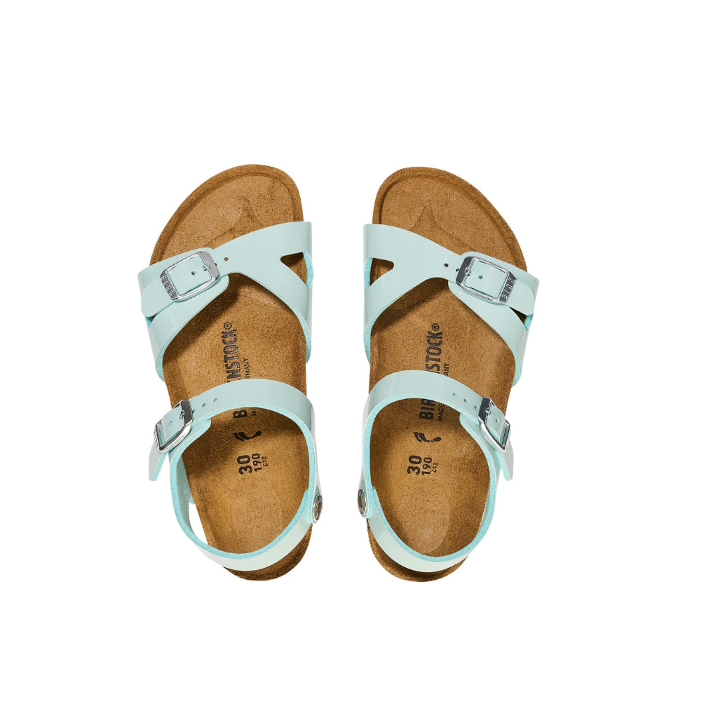 Rio Childrens - Patent Surf Green