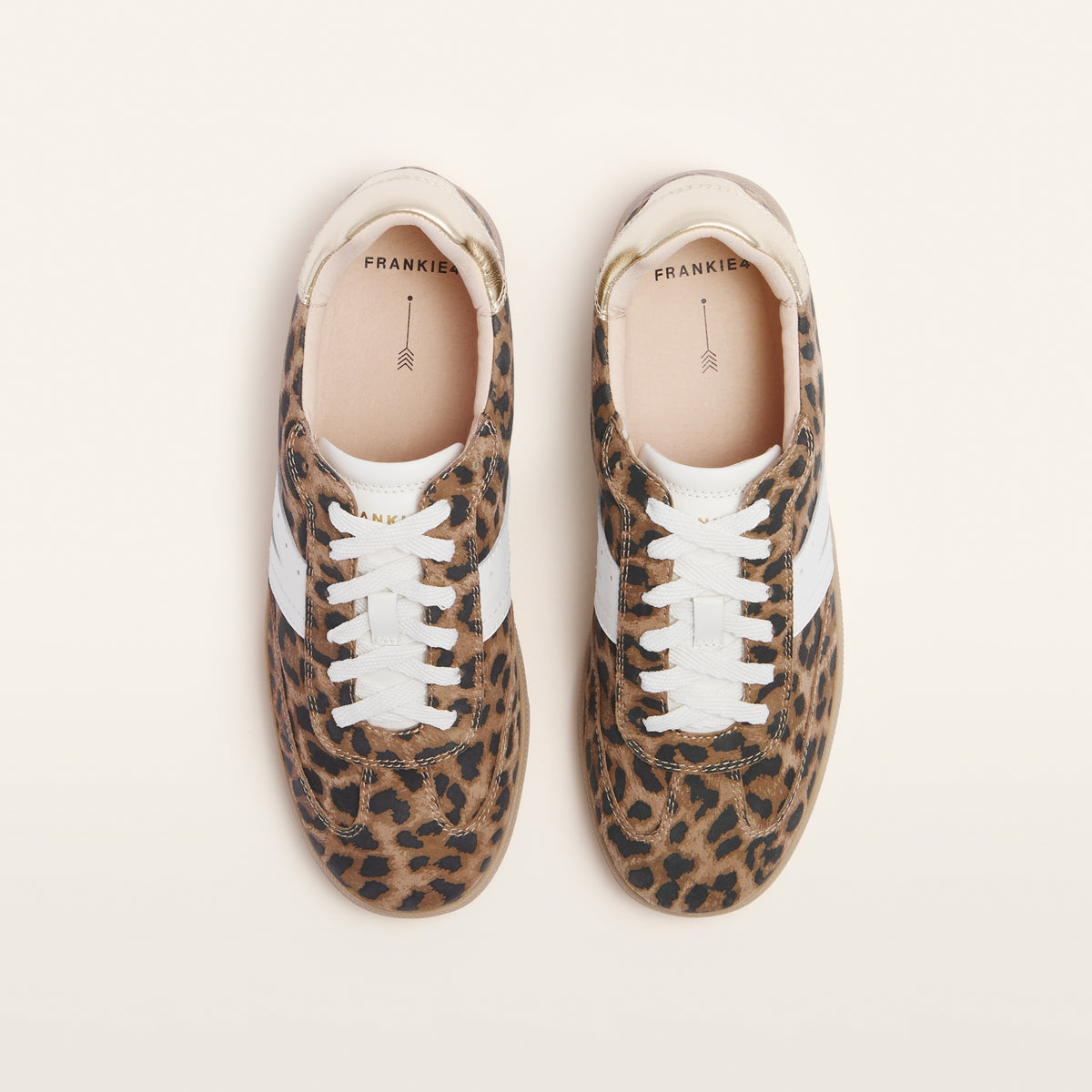 Levi - Leopard Print Suede