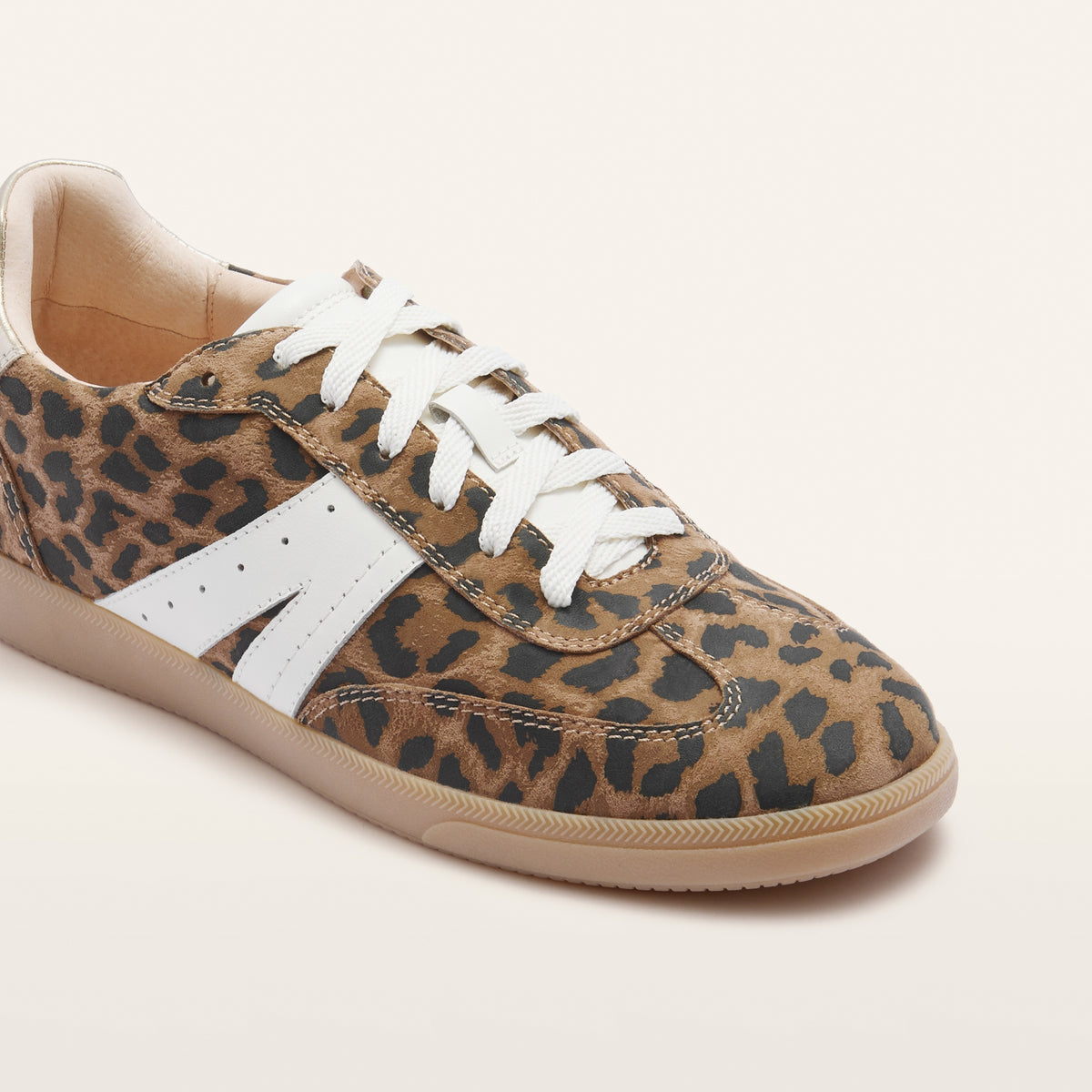 Levi - Leopard Print Suede